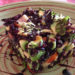 Riso venere con avocado, pomodorini e basilico